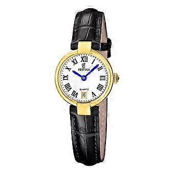 Festina Ladies Silver Mademoiselle 26mm PVD Plated Stainless Steel Dress Watch F20783-1