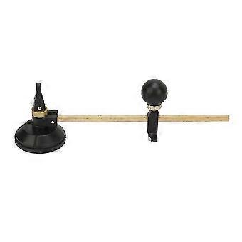 Glass Cutter 6 Wheel Compasses Circular Cutting Cutter with Suction Cup Circle (40cm)