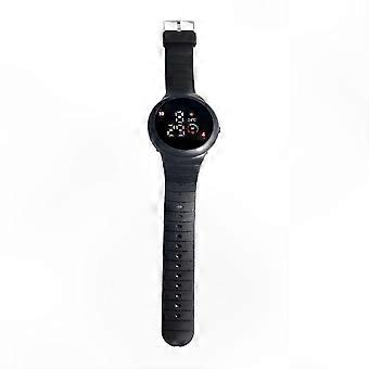 Waterdicht digitaal dameshorloge met siliconen band Lichtgevend display Kalenderfunctie met groot lettertype Ideaal voor sport