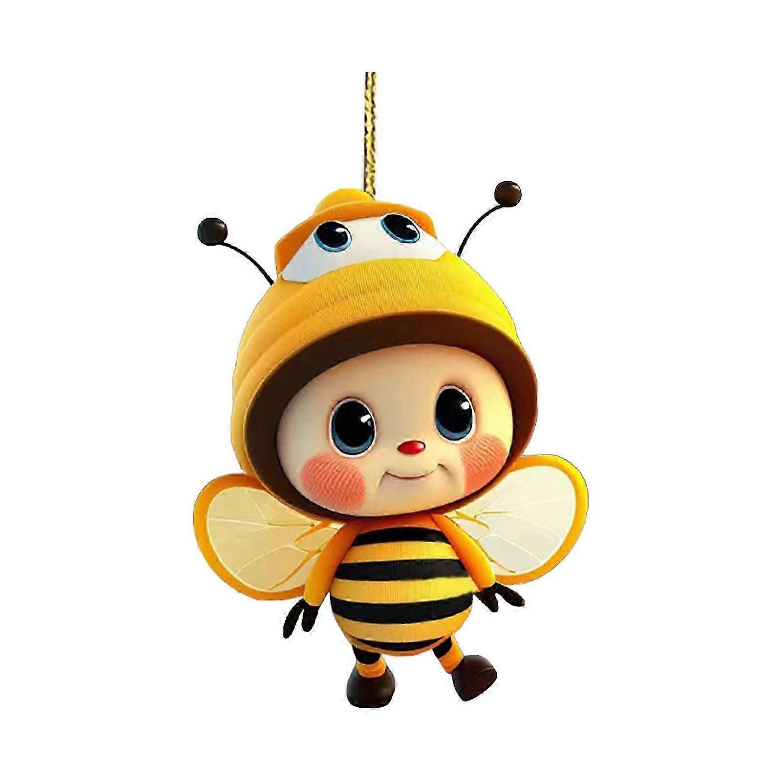 Acrylic Bee Hanging Ornament