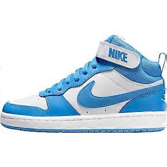 Chaussures de skate Nike Court mi-hautes, bleu et blanc, unisexe CD7782-123