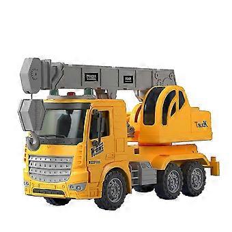 25-26 Kinder-Spielzeugauto mit großem Betonmischer und Trägheitsantrieb, Zementtanker-Simulationsmodell