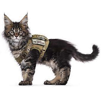 Vest Style Tactical Cat Harness Medium