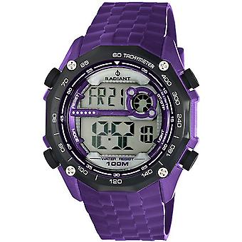 Radiant new triax Quartz Digital Man Watch with RA190603 Silicone Bracelet