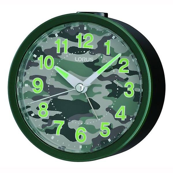 Lorus Clocks Quartz Awakening Plastic Alarm Clock LHE040M