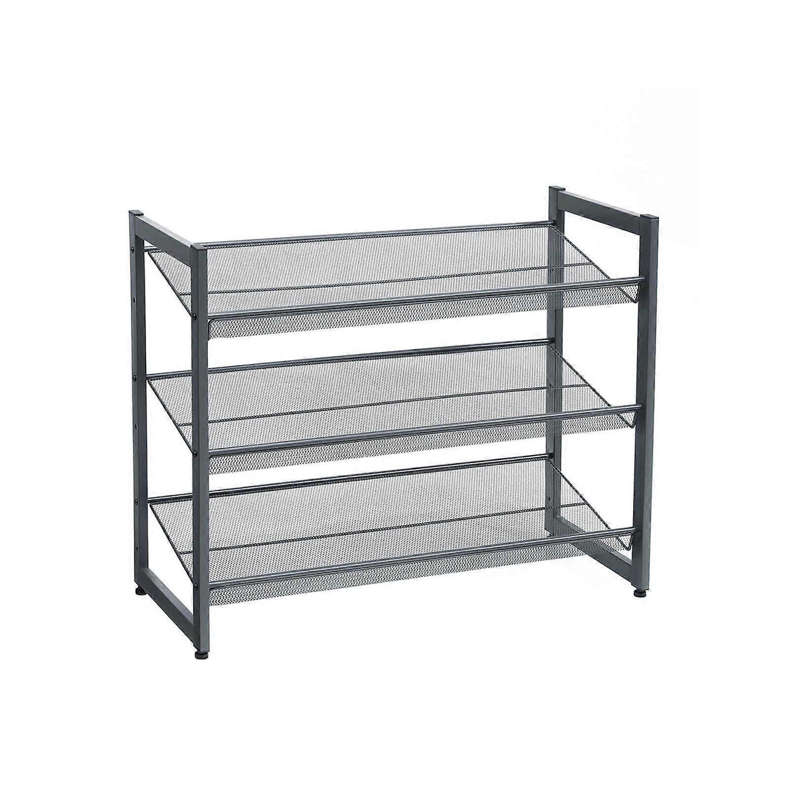 Shoe Rack 12.1"D x 29.1"W x 24.7"H