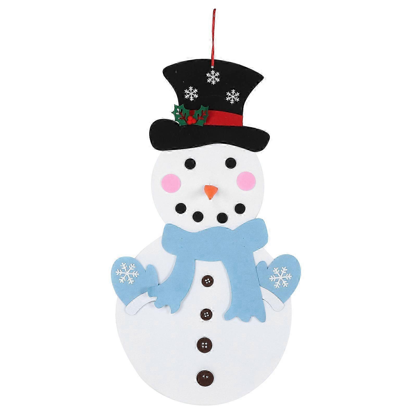 Children's Felt Snowman Game