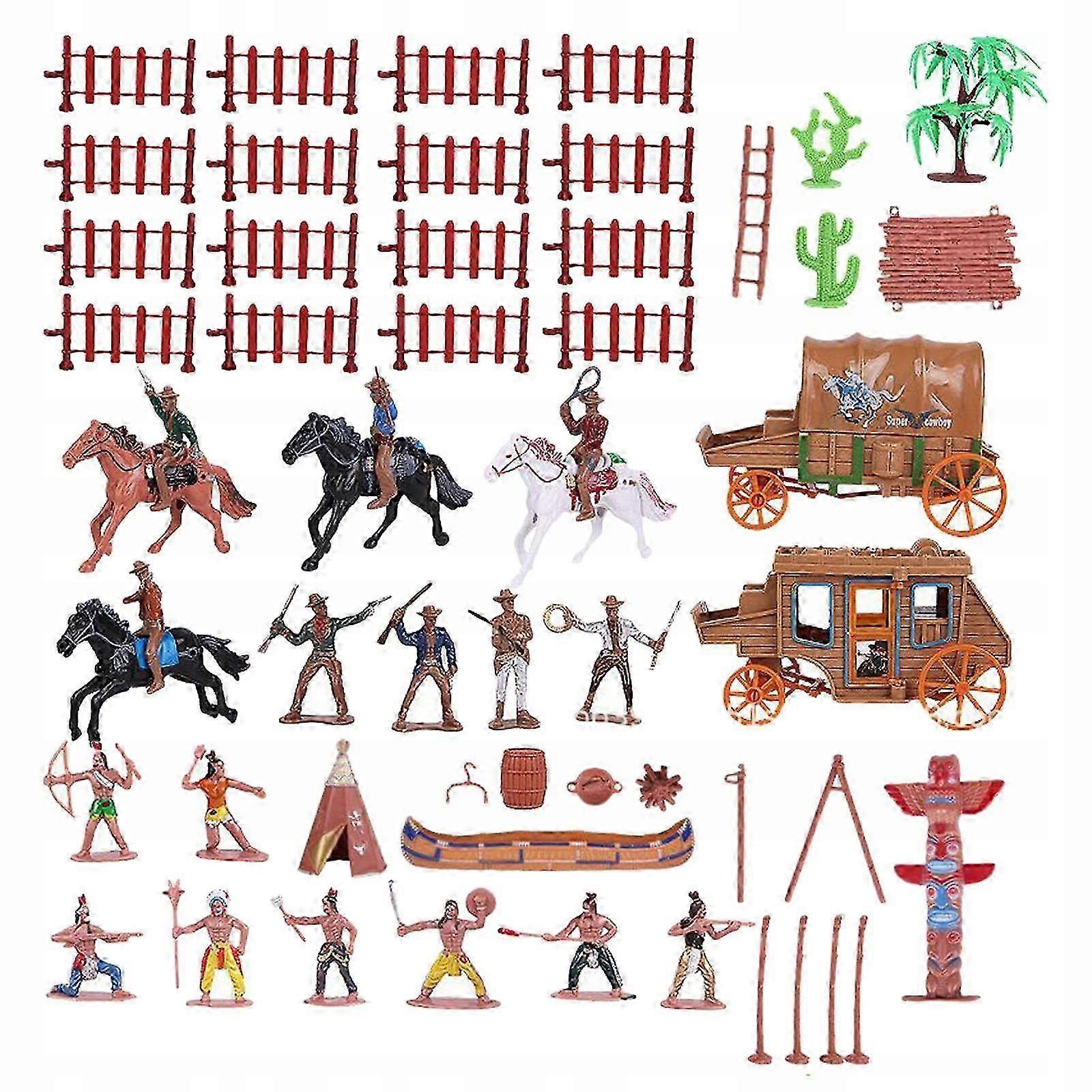 Western Miniature Decoration Set