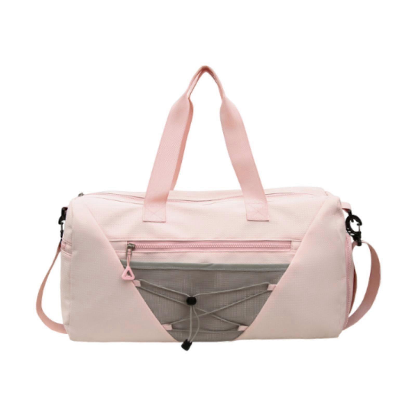 Compact Nylon Gym Duffle With Shoe Division