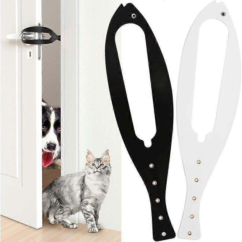 Fish-Shaped Cat Flap Latch Adjustable