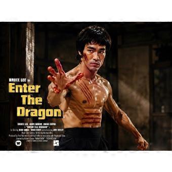 ENTER THE DRAGON 1973 Jigsaw Puzzle Bruce Lee John Saxon RNB337