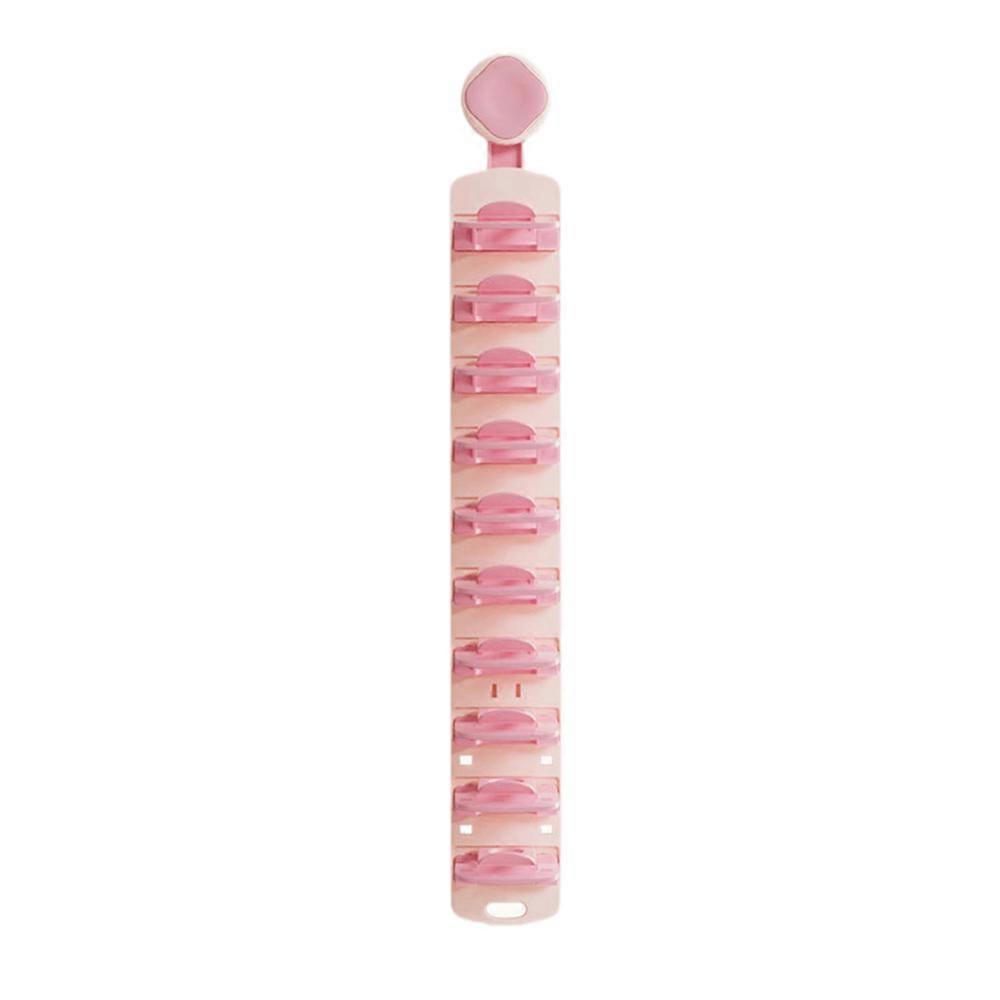 Built-In Spring Clips Suction Cup Hat Display Rack No-Drill Large Capacity Multi-layer Hat Rack Space Saving