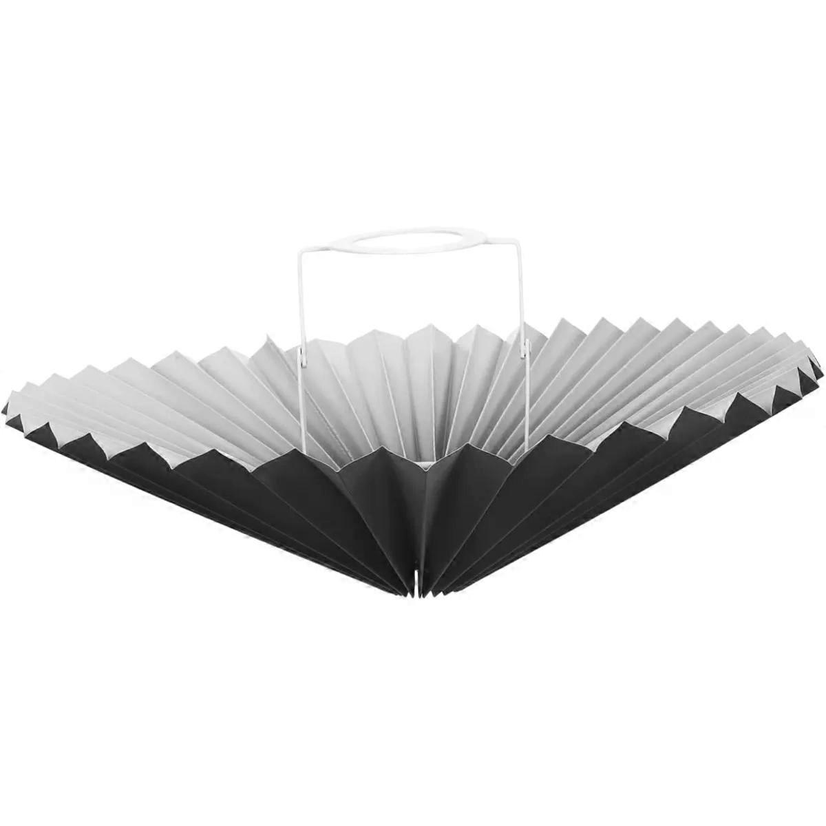 Cloth Lamp Shade Replacement Pleated Iron Frame
