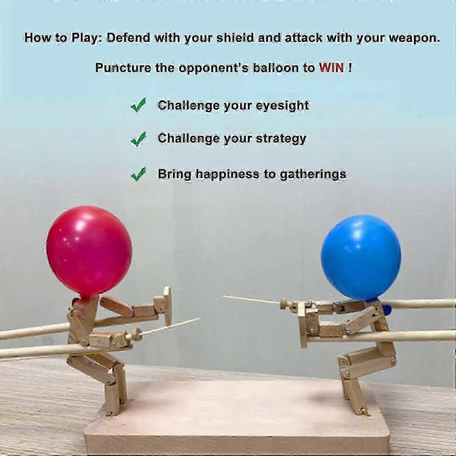 Balloon Battle Fencing Puppet Set