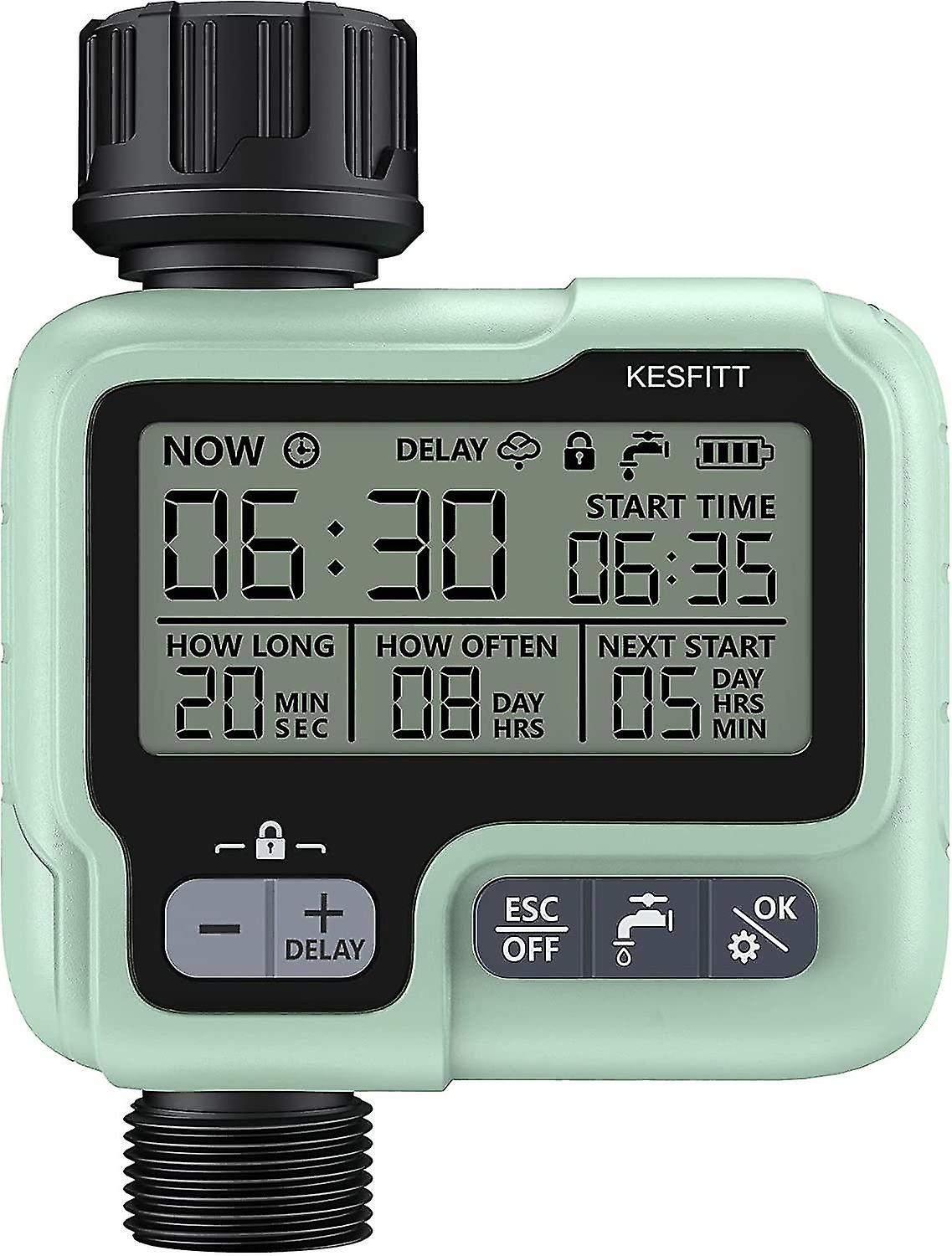 2023 - Garden Sprinkler Timer,water Timer Programmable Outdoor Hose Timer With Rain Delay/auto