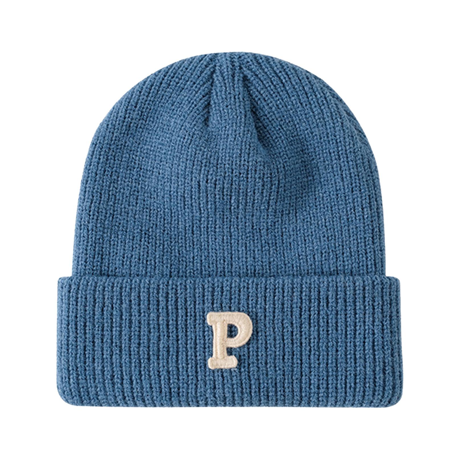 blue winter beanie