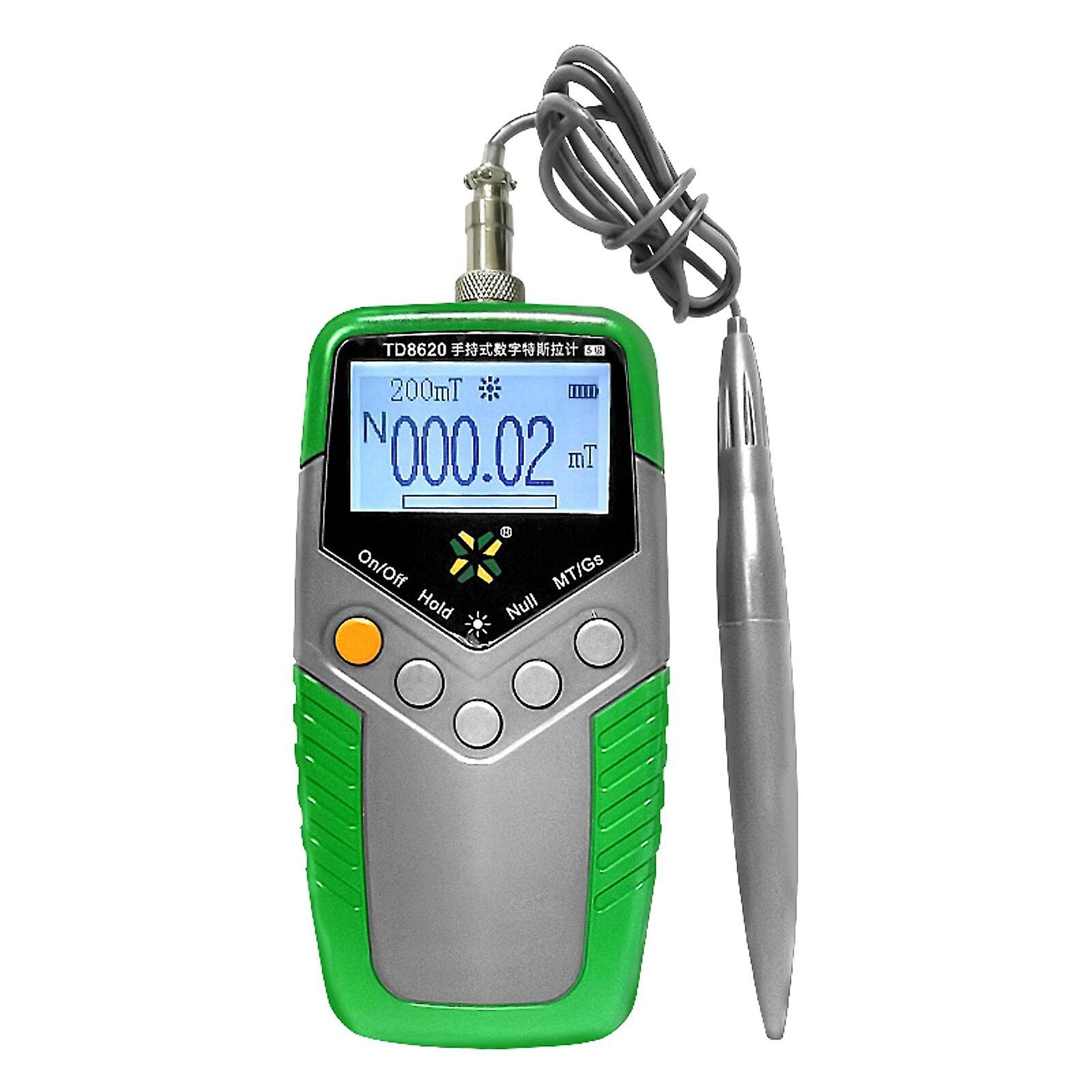Tesla Metre Test Cihazı Gauss Metre Dijital Yüzey Manyetik Alan Test Cihazı Gaussmetre