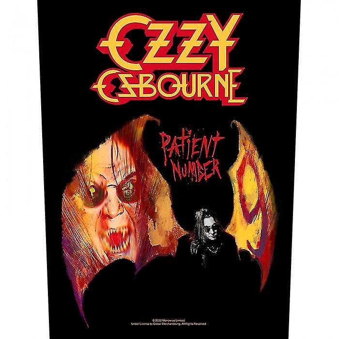 Ozzy Osborne Patient No. 9 Patch