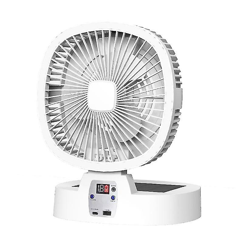 Height Adjustable And Foldable, Charging Via Usbfolding Fan