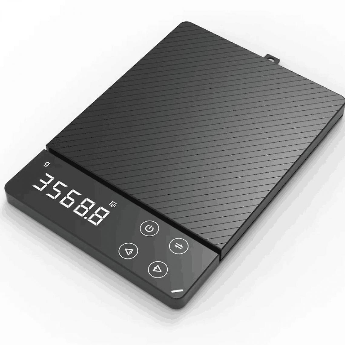 Home Lcd Digital Electronic Scale High-definition Backlit Multifunctional Electronic Scale Kitchen(black)