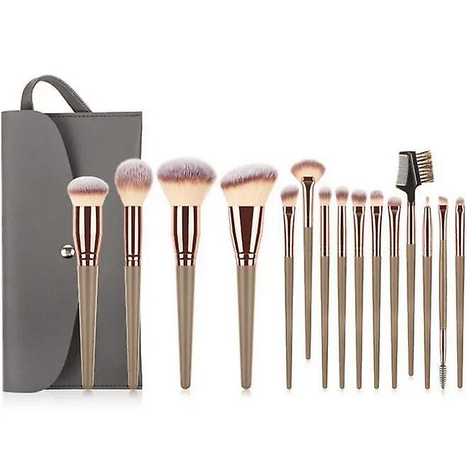 Professional Makeup Brush Set - 15pcs For Flawless Application