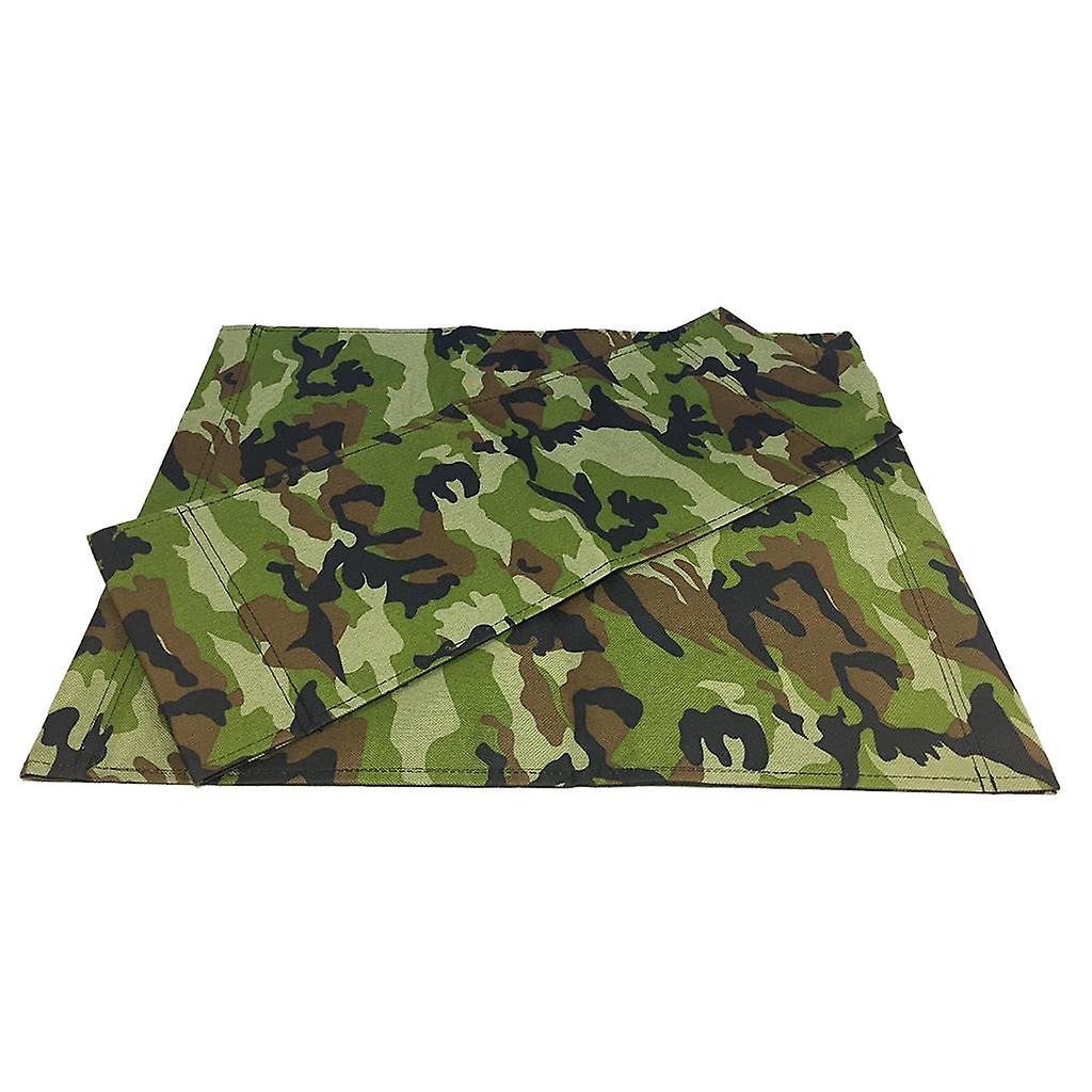 Canvas Backrest Seat Cloth for Cross Folding Chair/Stool/Seat Camouflage