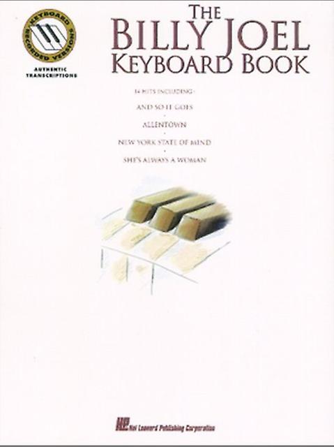 The Billy Joel Keyboard Book by Billy Joel Book