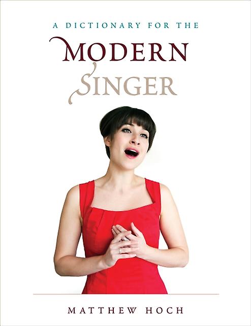 A Dictionary For The Modern Singer by Matthew Hoch Paperback Book