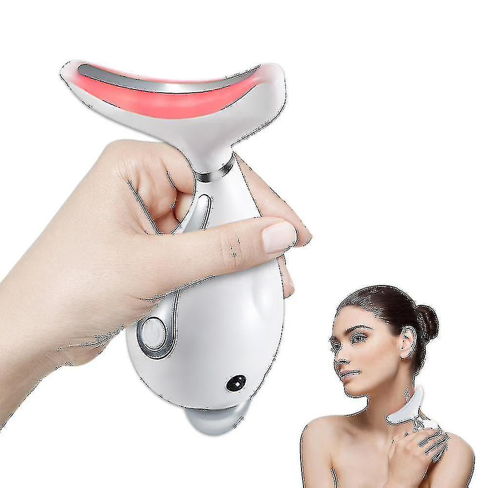 Newest Neck Face Lifting Massager EMS Vibration Beauty Machine Anti Wrinkle Multi-Functional Beauty Devices Reduce Double Chin