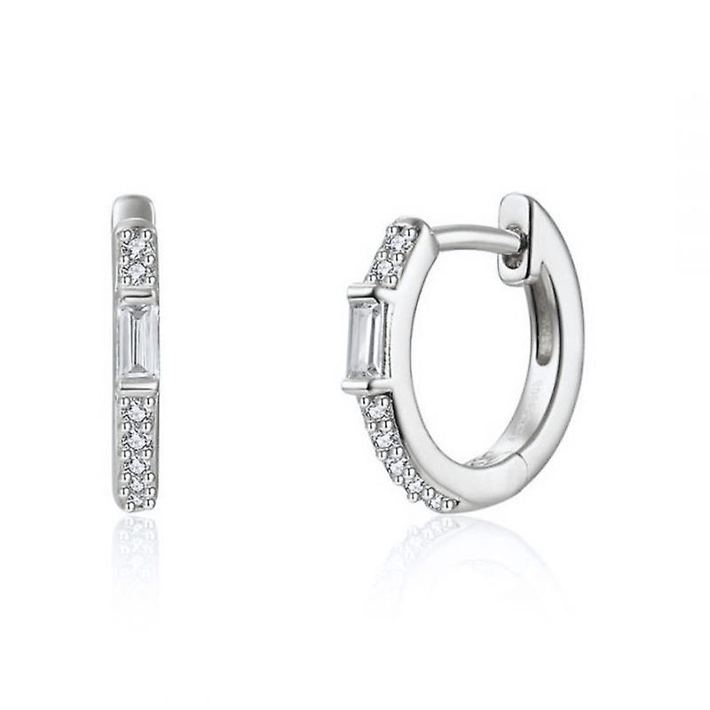 S925 Silver Needle Simple Earrings