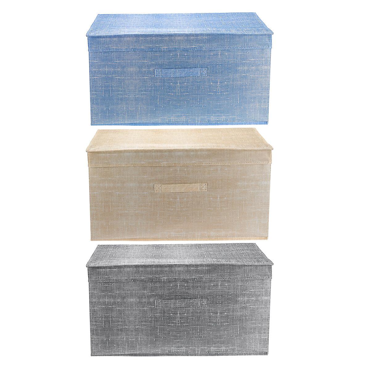 75L/100l Collapsible Non-woven Fabric Clothes Storage Bag - Dustproof, Antibacterial Quilt Storage Solution