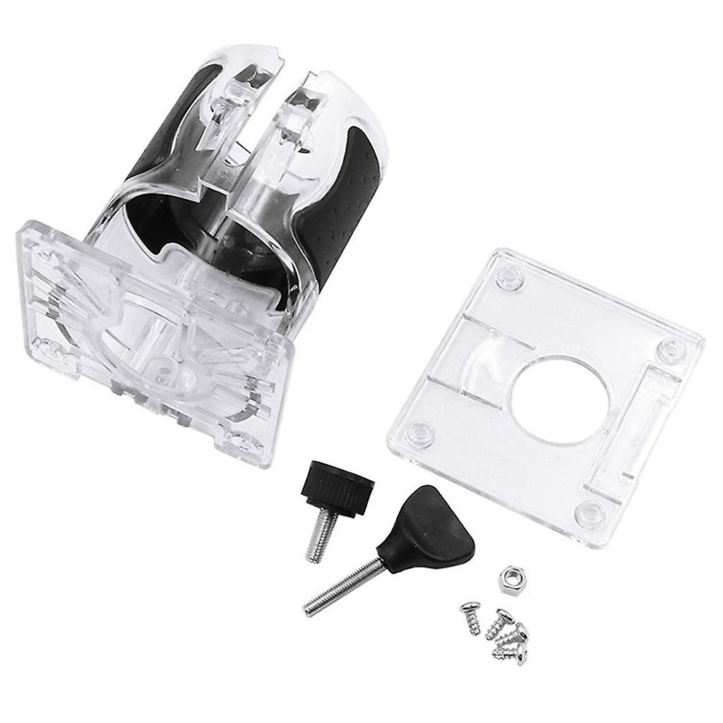 Trimmer Base Woodworking Trimmer Router Transparent Plastic Base Power Tool