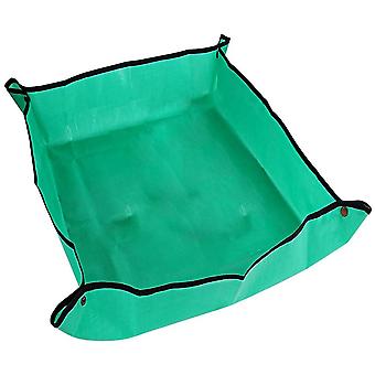 Pflanzen-Umtopfmatte Wasserdichte Pflanzmatte für den Innenbereich Tragbar Quadratisch Faltbar Einfach [xh]