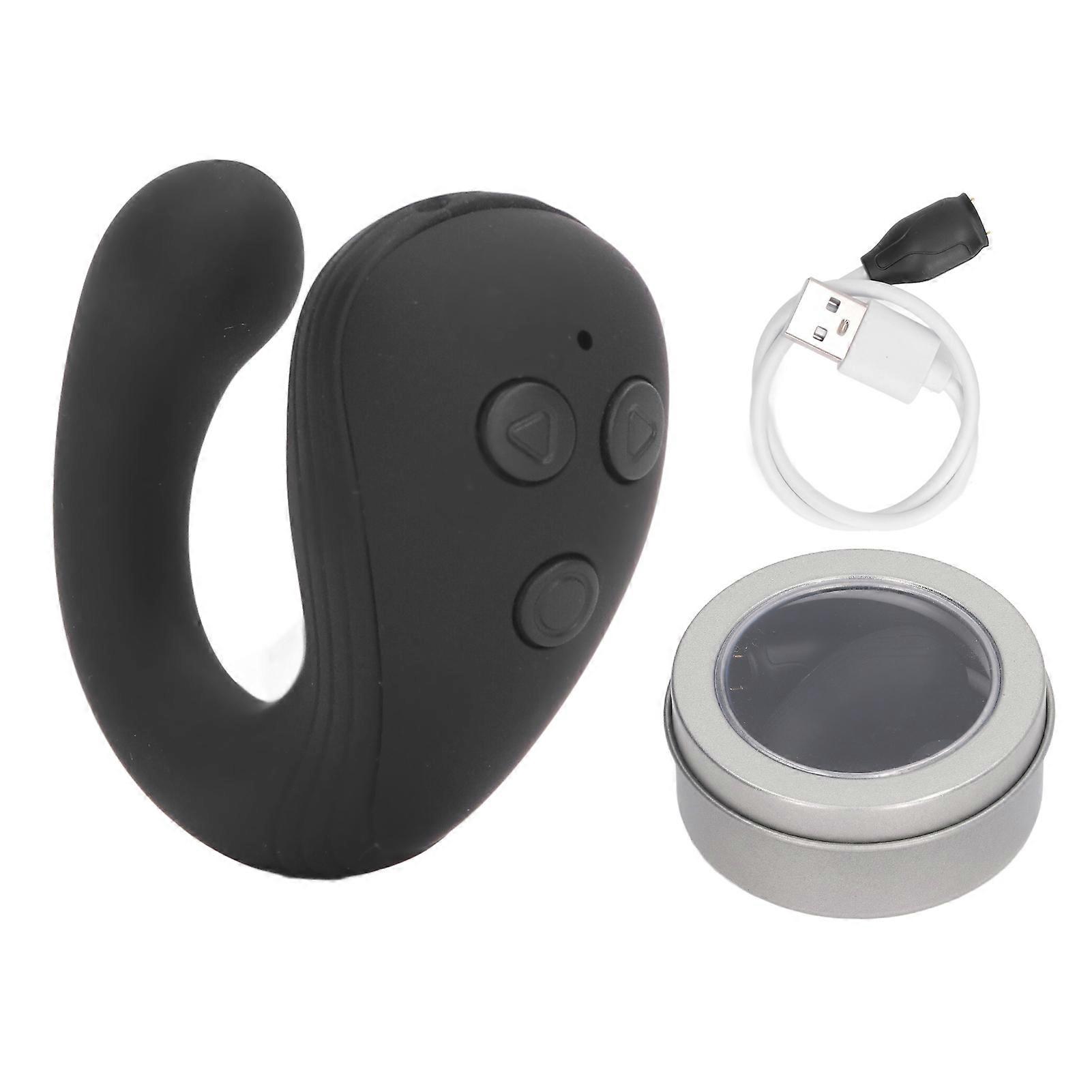 Bluetooth Remote Control Page Turner Multifunctional Scrolling Ring Clicker for Video Recording Reading Selfie