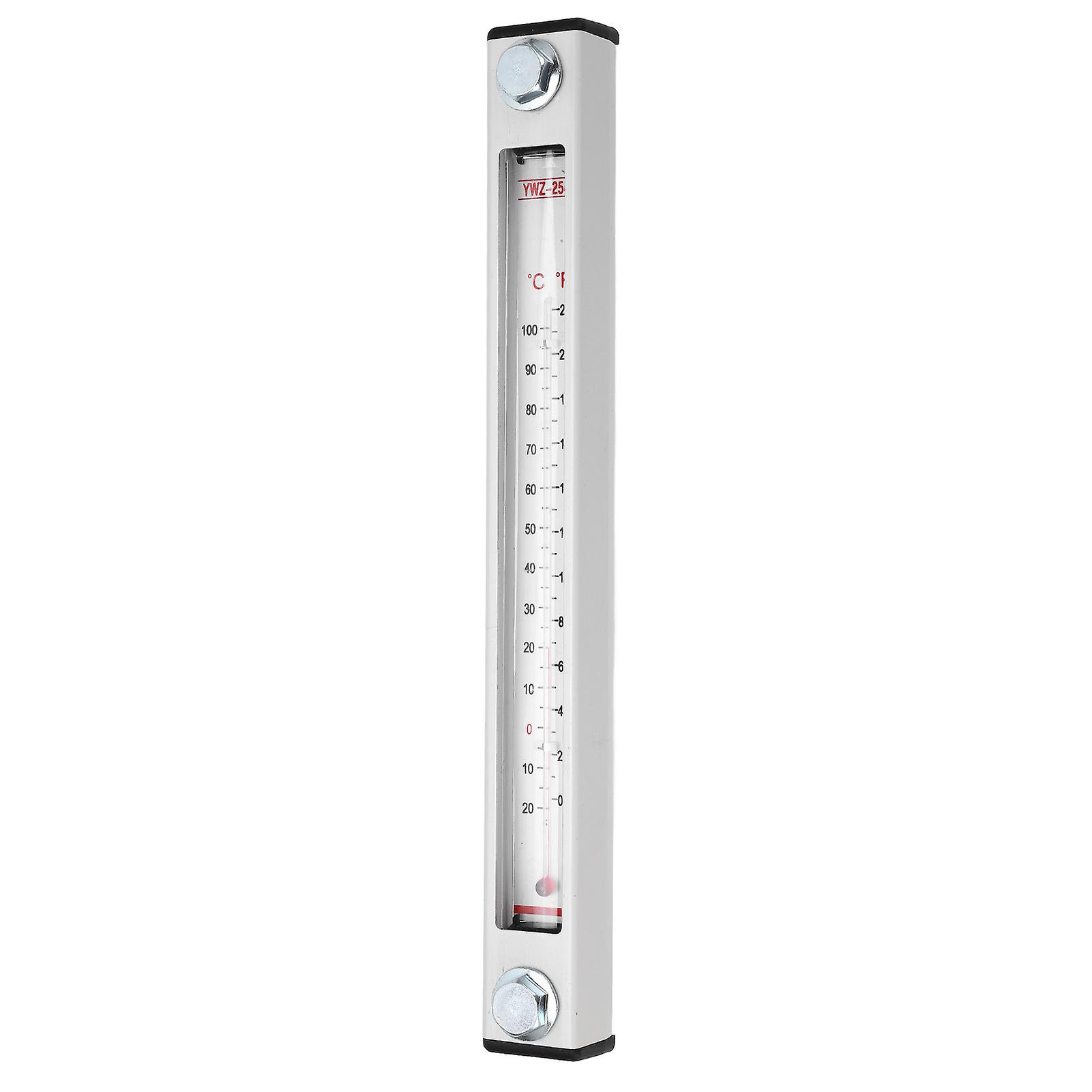 Liquid Level Meter with Temperature Display Lubricating Oil Water Level Sensor Gauge 0.1 to 0.15MPa for Oil Tank, Lubricating Device, Etc