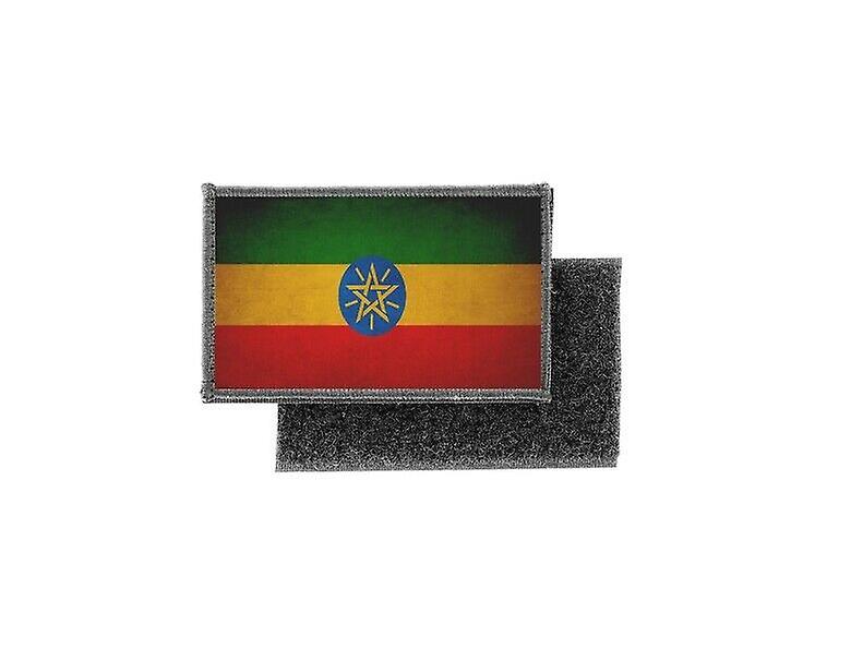 Patch ecusson prints vintage badge Ethiopian flag
