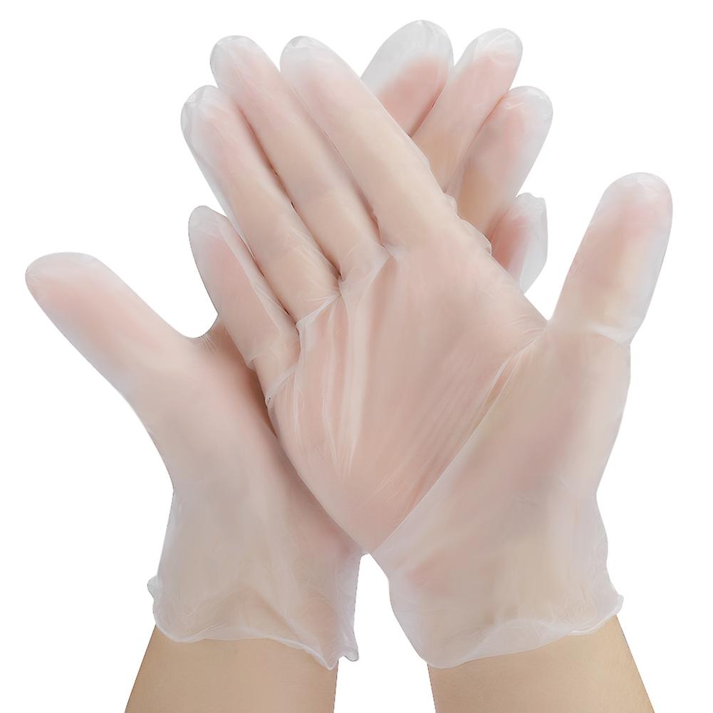 100pcs Disposable Latex Gloves Punch Resistant Protective Hands ProtectionS