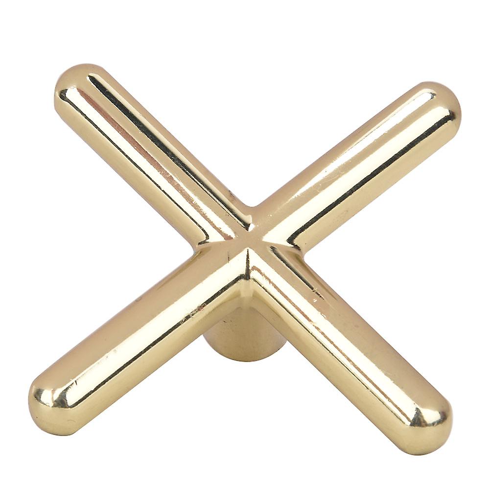 Metall verkupfert Kreuz Typ Pool Queue Rest Brücke Kopf Halter