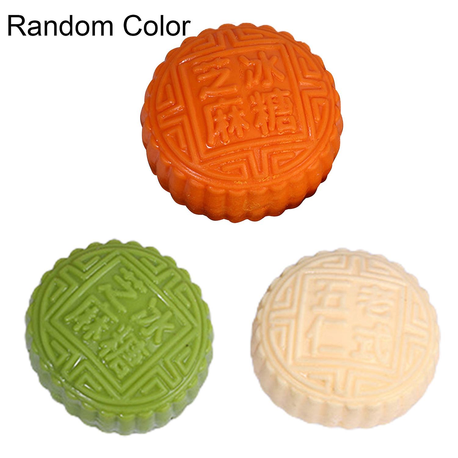 Stress Toy Moon Cake Shape Parent-children Interaction Comfortable to Grip Kids Decompression Fidget