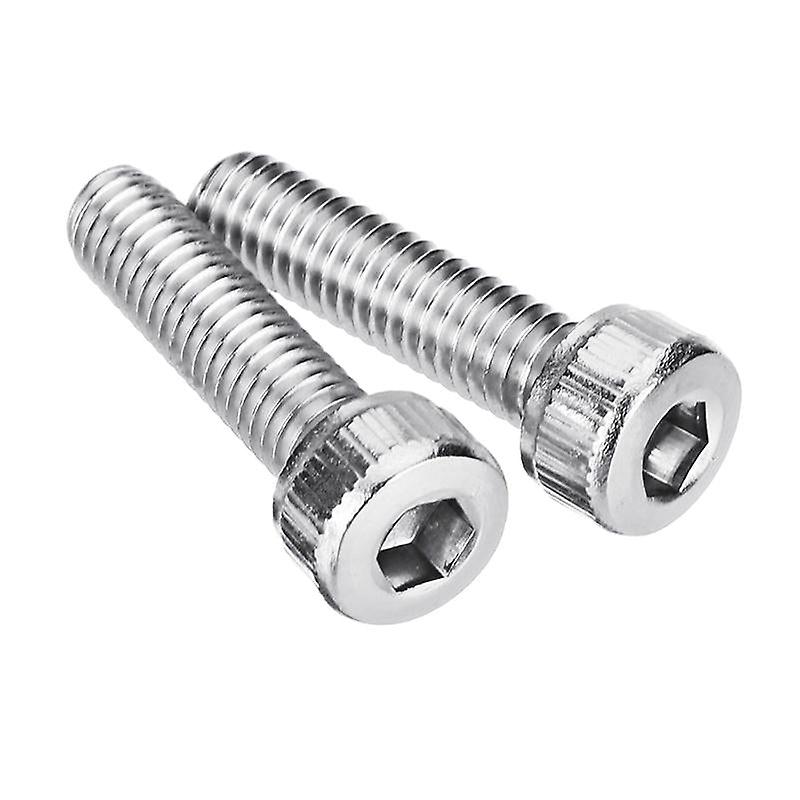 M4sh3 50pcs M4 Stainless Steel Hex Socket Cap Head Screws Bolts 6-20mm Optional Length