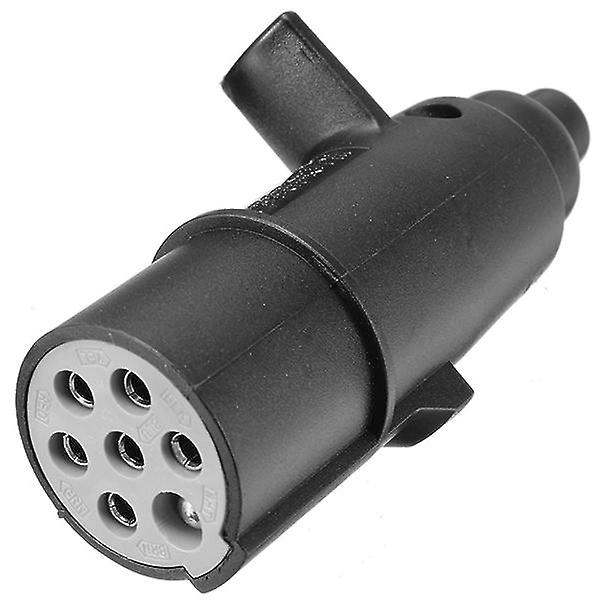 24V Seven Pin Plastic Plug - S Type, Seven Hole Connector