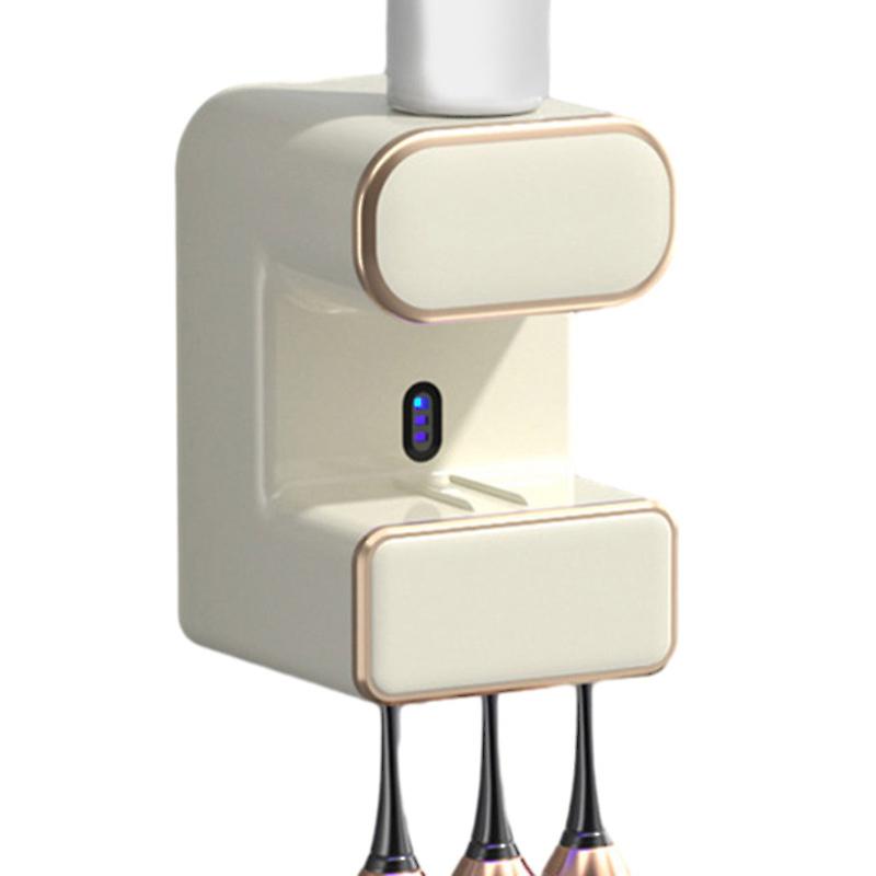 Toothpaste Squeezer Electric Automatic Sensor Wall-mounted Intelligent Toothpaste Distribution Type-C Charging Toothpaste Dispenser Toothpaste Pump