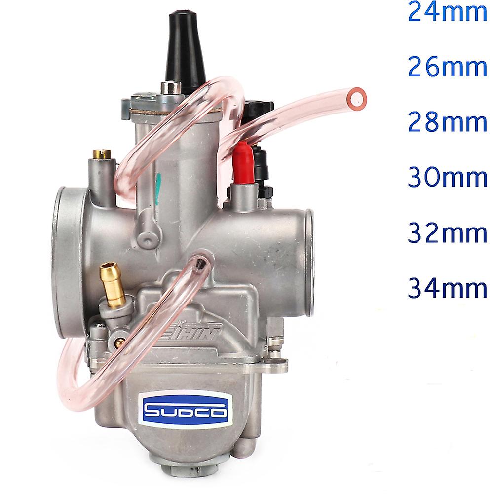 Für keihin vergaser mit power jet für 2t 4t atv quad go kart buggy 75-250cc universal motorrad pwk 24 26 28 30 32 34mm