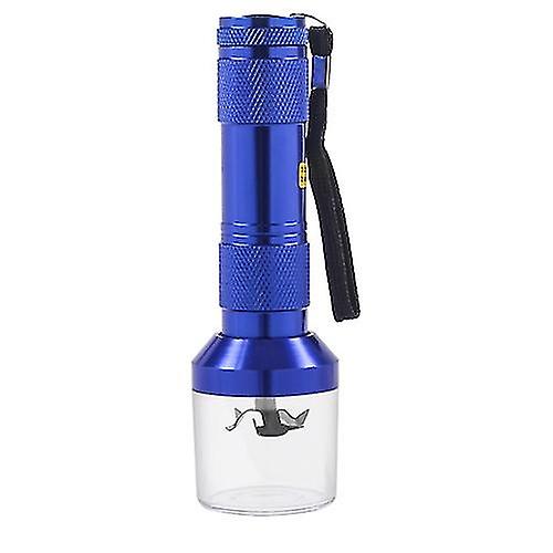 Electric Aluminium Herbs Leaf Flashlight Grinder Crusher Mull Pollinator Metal