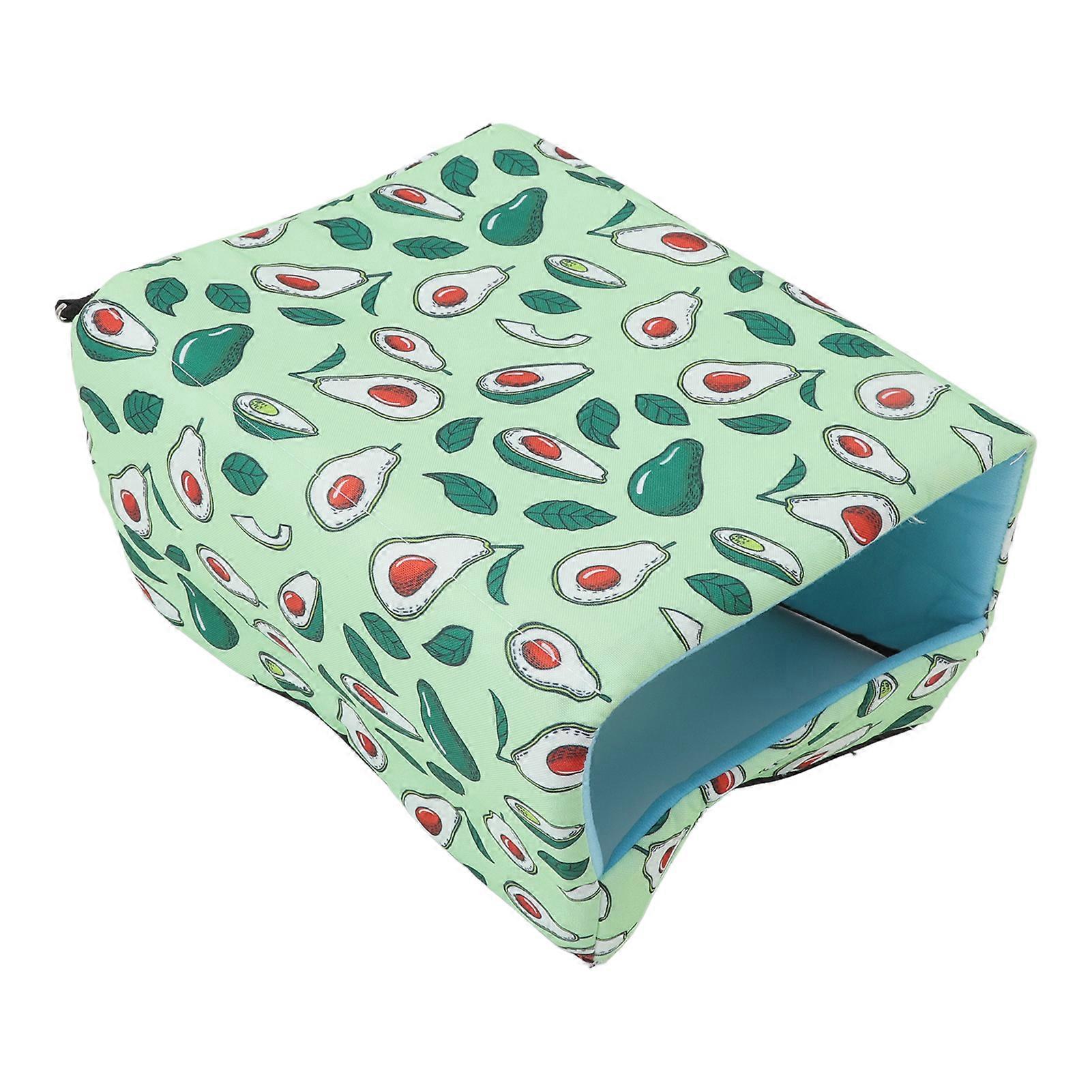 ハムスタートイレネスト底なしの広いスペース快適な小さなペットベッドモルモットウサギの家25x20x15cm