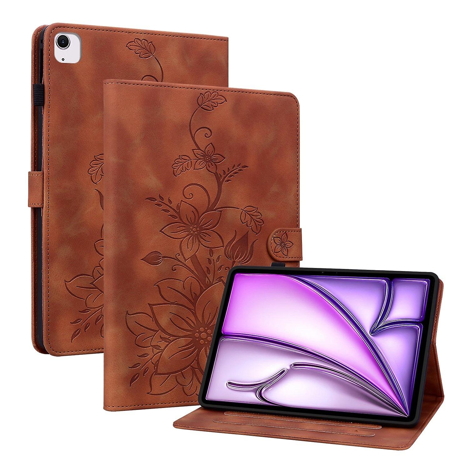Embossed Leather Case For iPad Air 11 2024