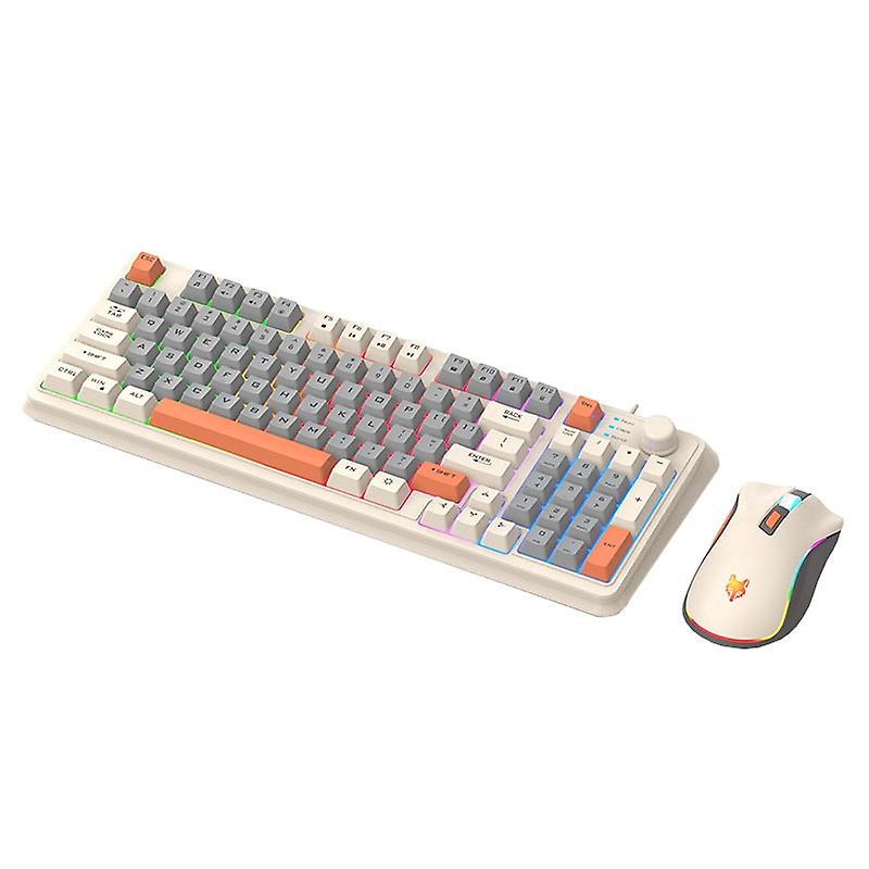 XUNSVFOX K820 Wired Gaming Keyboard And Mouse Set