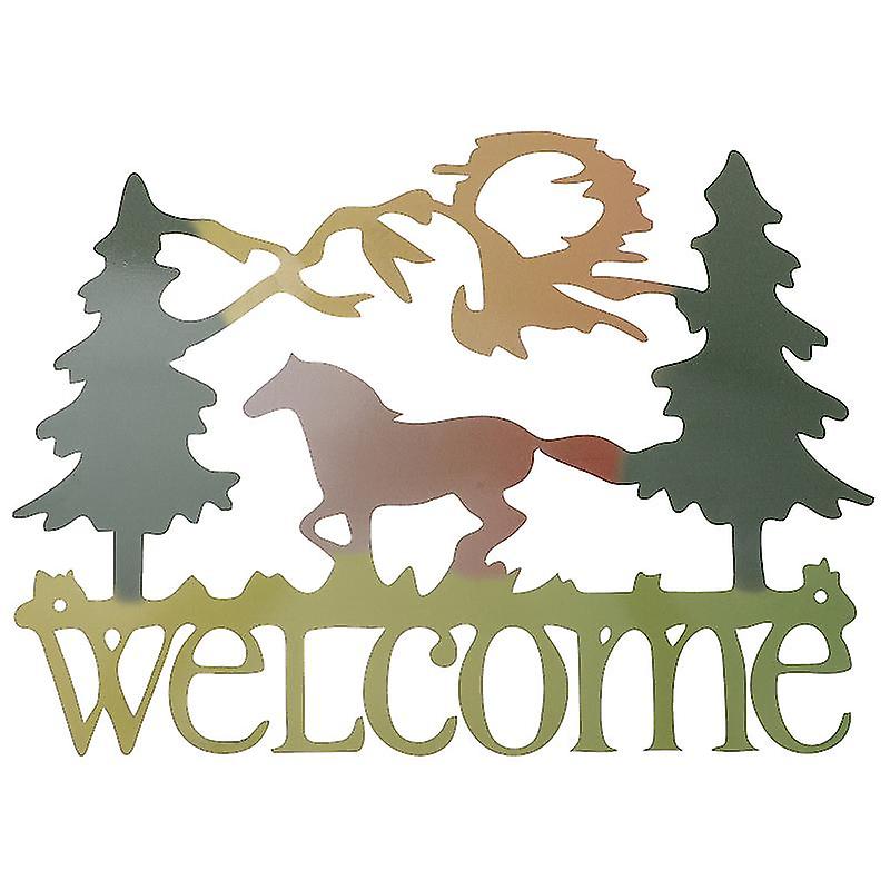 1pcs Metal Wall Decoration