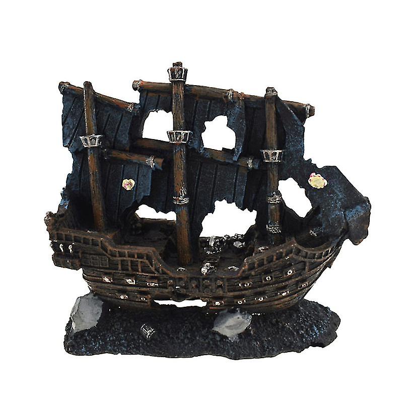 1pcs Aquarium Ship
