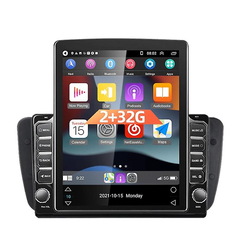 Radio Multimedia Player For SEAT Ibiza 6j 2009-2013 Android Auto Carplay For Tesla Style 9.7 Inch